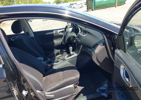 2015 Nissan Sentra S из США, поврежденный, VIN 3N1AB7APXFY302741